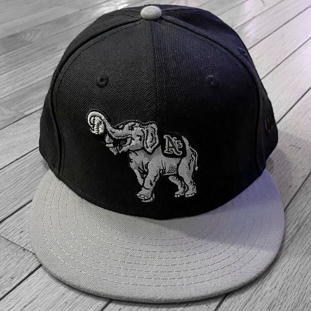 Oakland A's New Era Cooperstown Fitted Hat 7 1/2